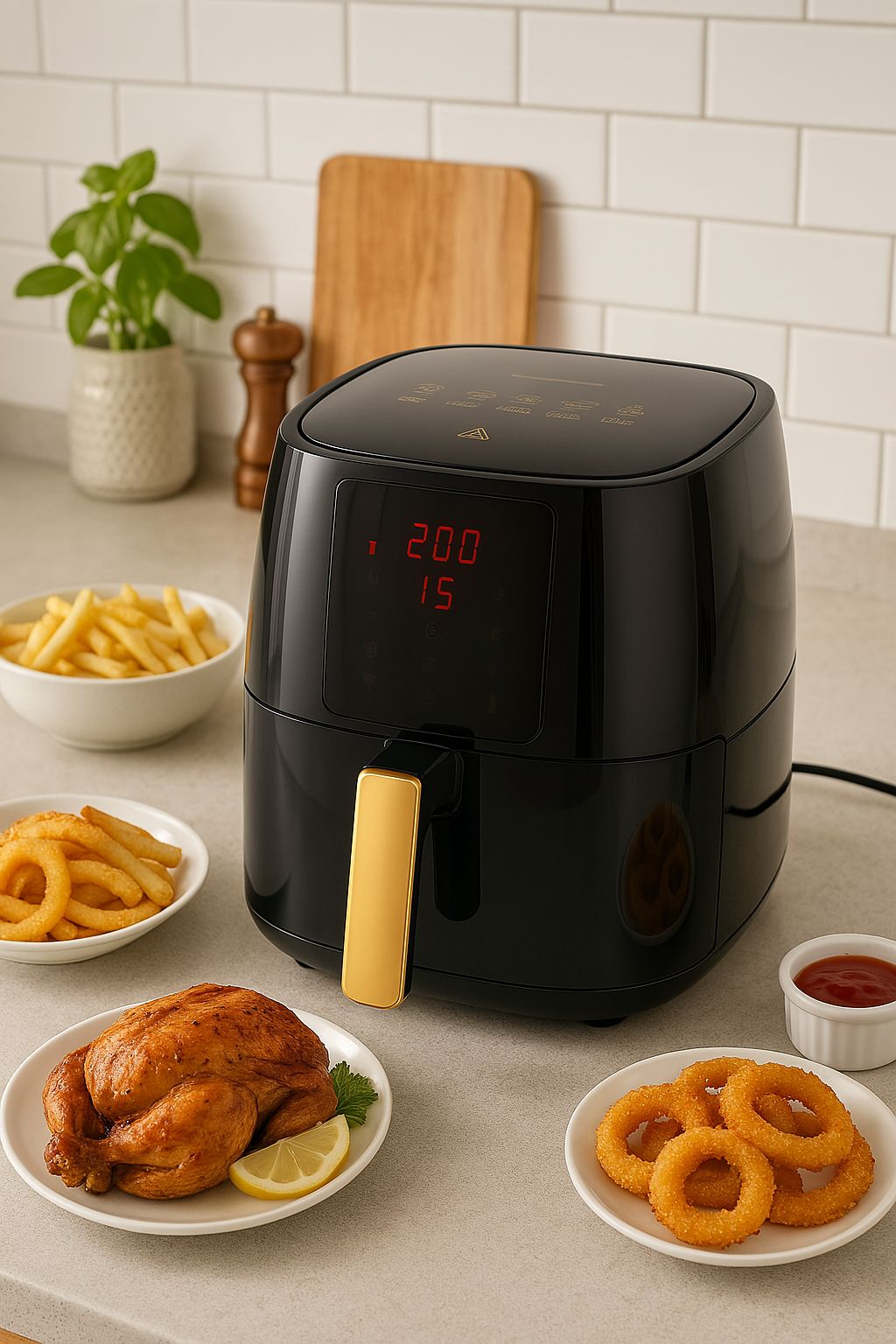 Air Fryer Mon luxe 5.2 Litres