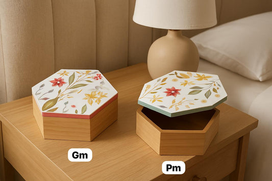 2 Boites de Rangement avec Couvercle