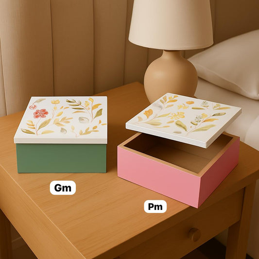 2 Boites de Rangement avec Couvercle