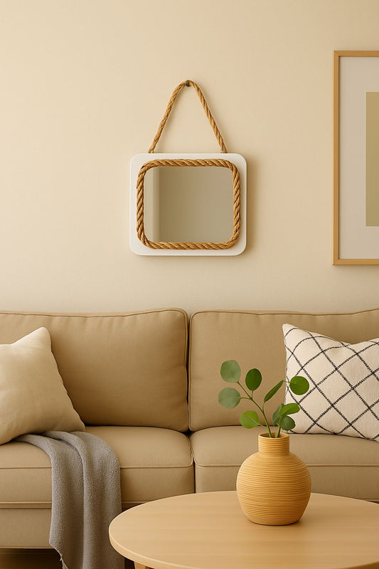 mini Miroir carrée 19.5cm