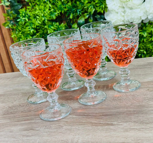 service à jus en verre