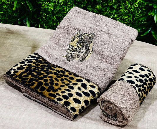 serviette du bain 2 pcs