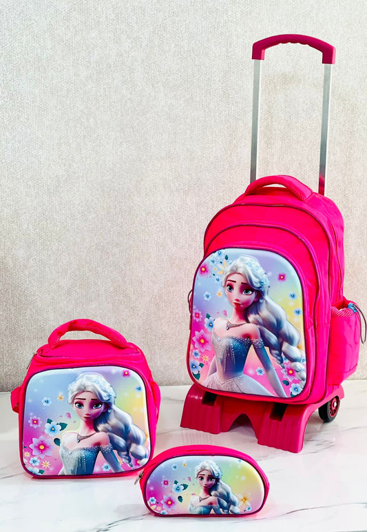 Cartable à roulettes - Sets de Sacs à Dos Chariot
