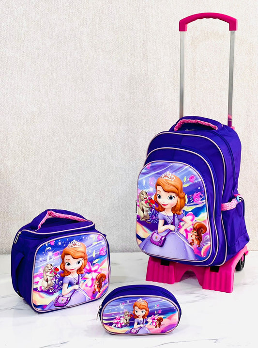 Cartable à roulettes - Sets de Sacs à Dos Chariot