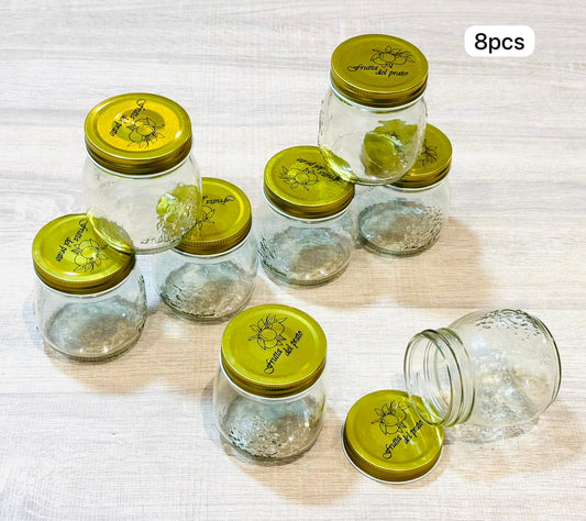 8 Boîtes  en Verre PM
