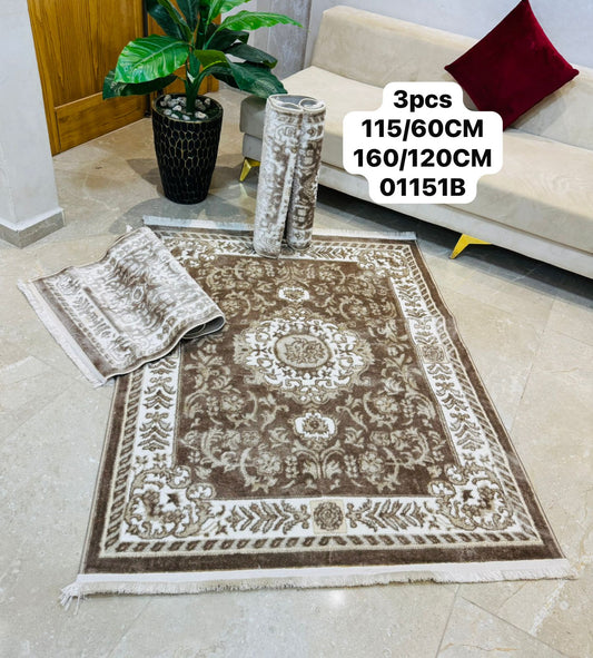 Tapis 3 pièces 120/150cm