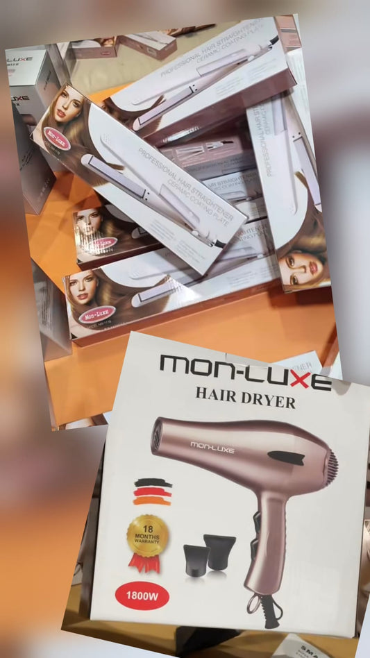 PACK offre spécial  plaque + sèche cheveux