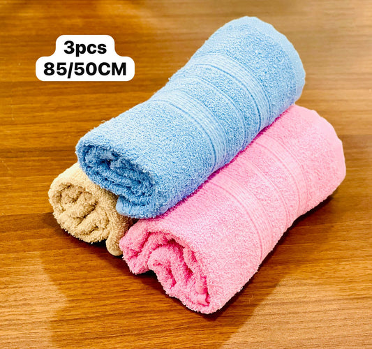 Serviette de  bain  3 pièces 85/50cm
