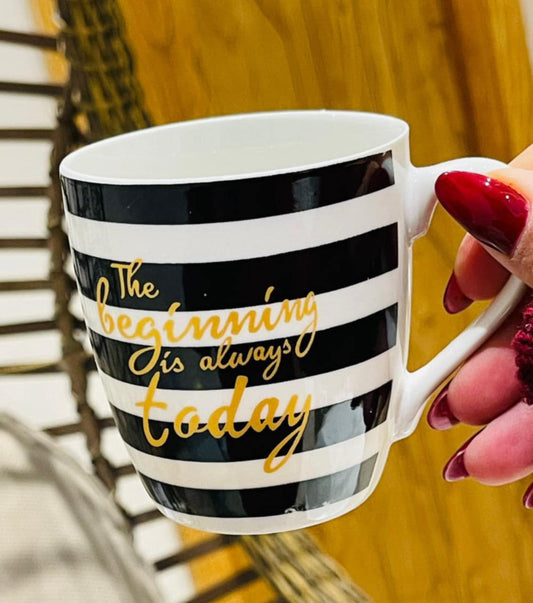 4 tasses كيسان نقشة مدموجة