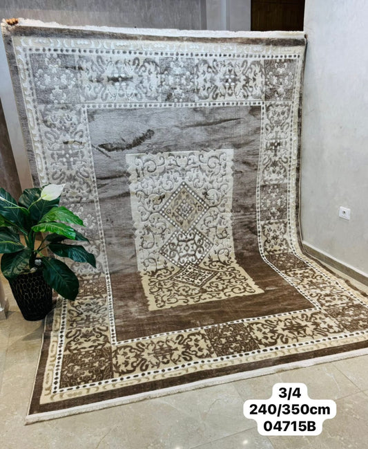 Tapis نقشة مدموجة 3/4 240*350