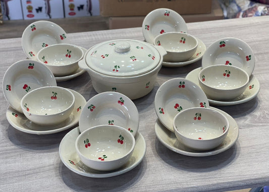 Service 20  pièces فخار