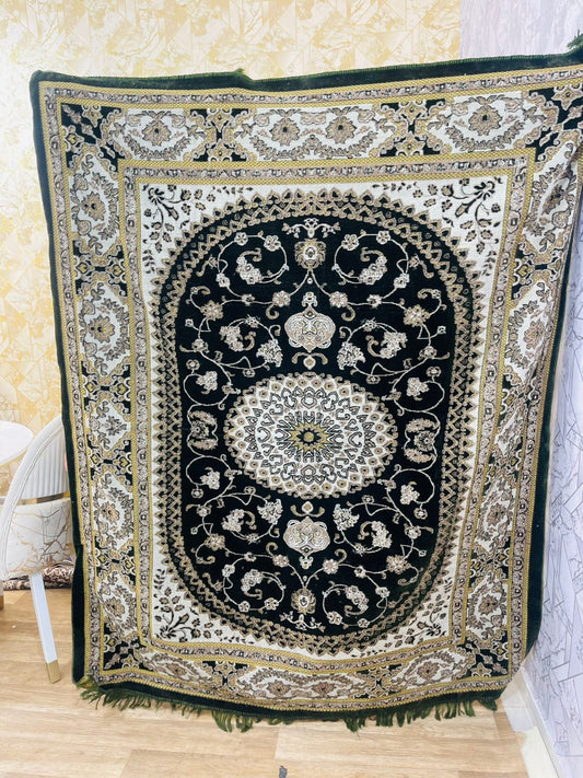 Tapis 160/210 vert militaire