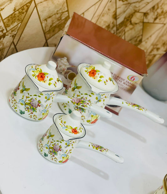 3 Pots à café ززوات