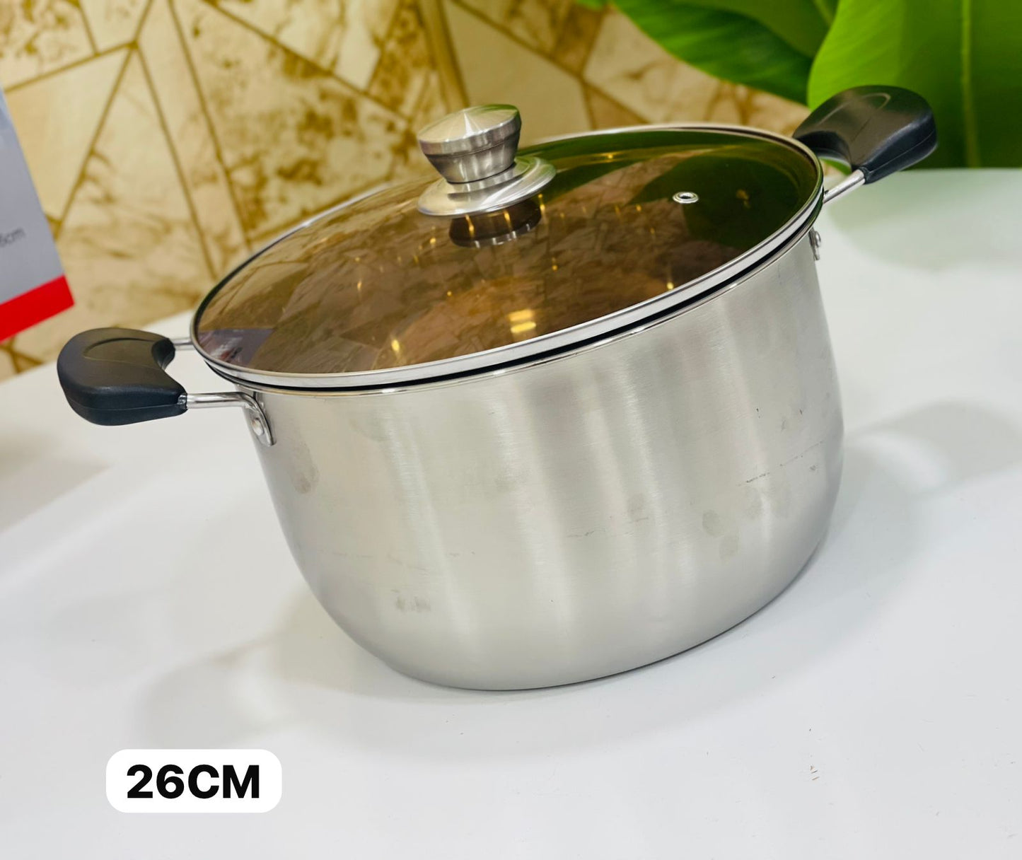 Faitout inox 26cm طنجرة