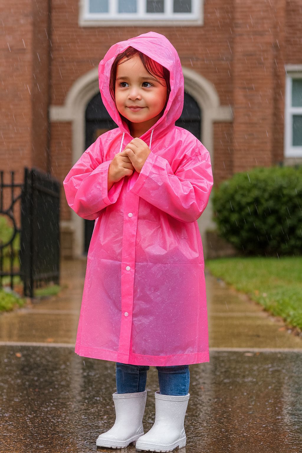 k-way Imperméable pour enfants مدموج( Poncho de pluie)
