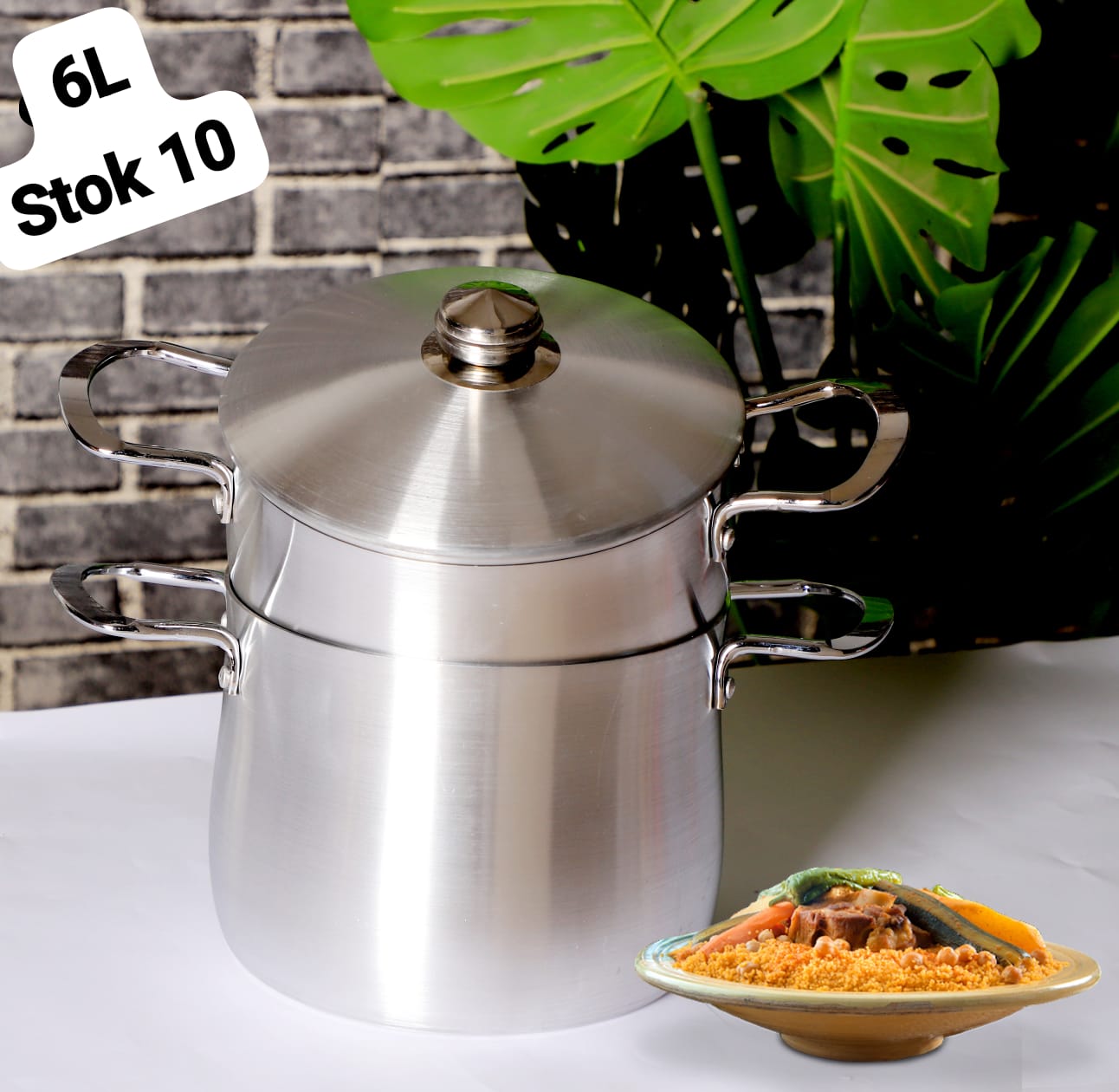 Couscoussier 6 litres مقفول