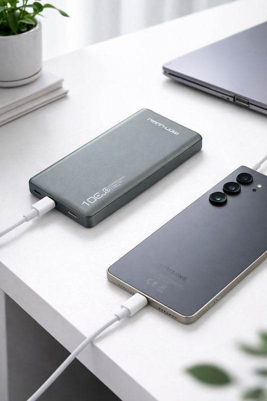 Power Bank MON LUXE 10000 MAH Black / Noir