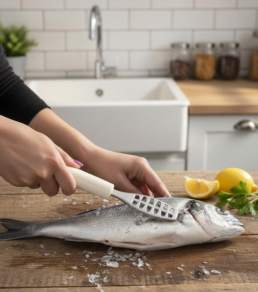Nettoyeur de peau de poisson