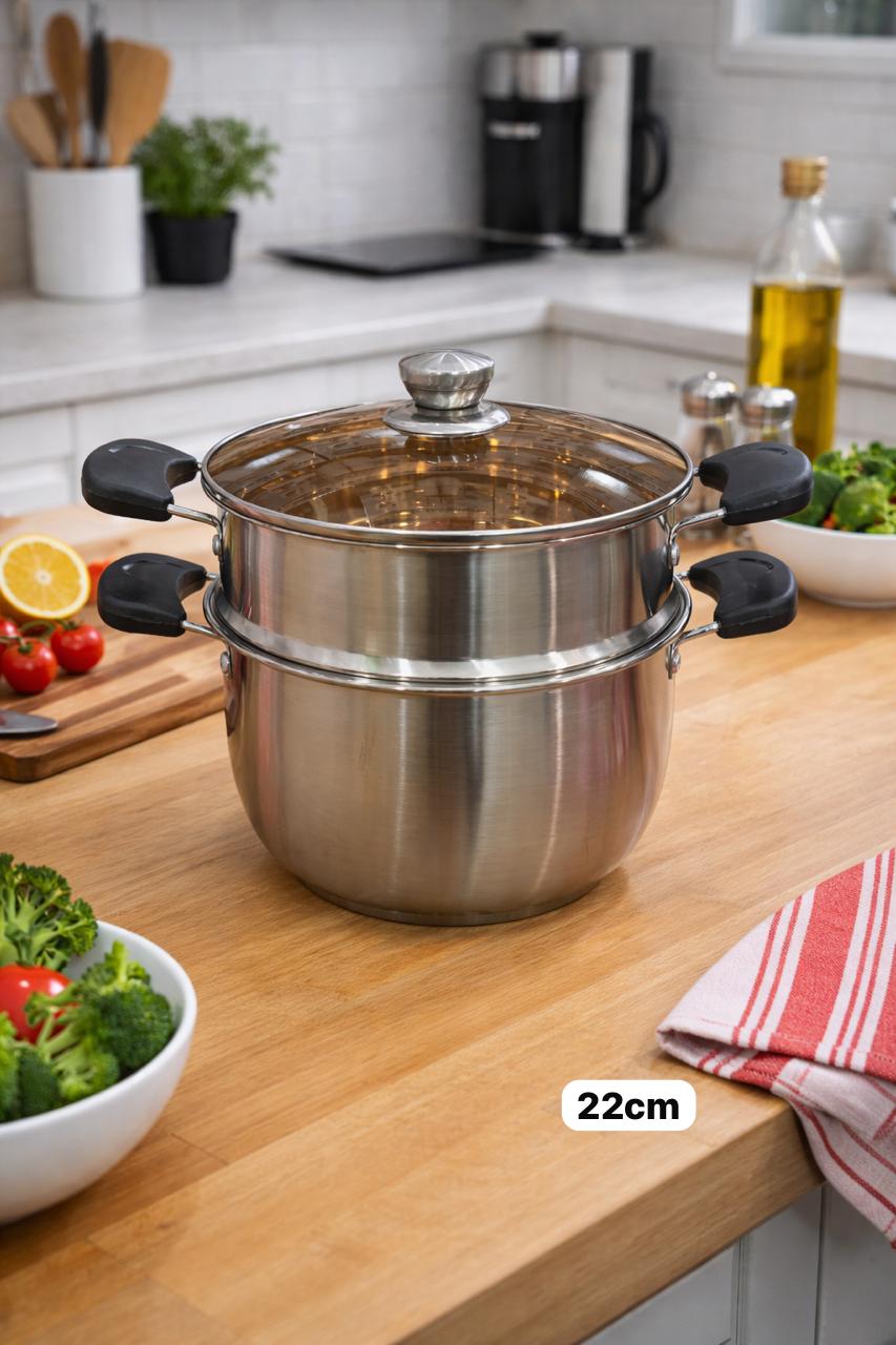 Couscoussière 22cm 3.5 litres