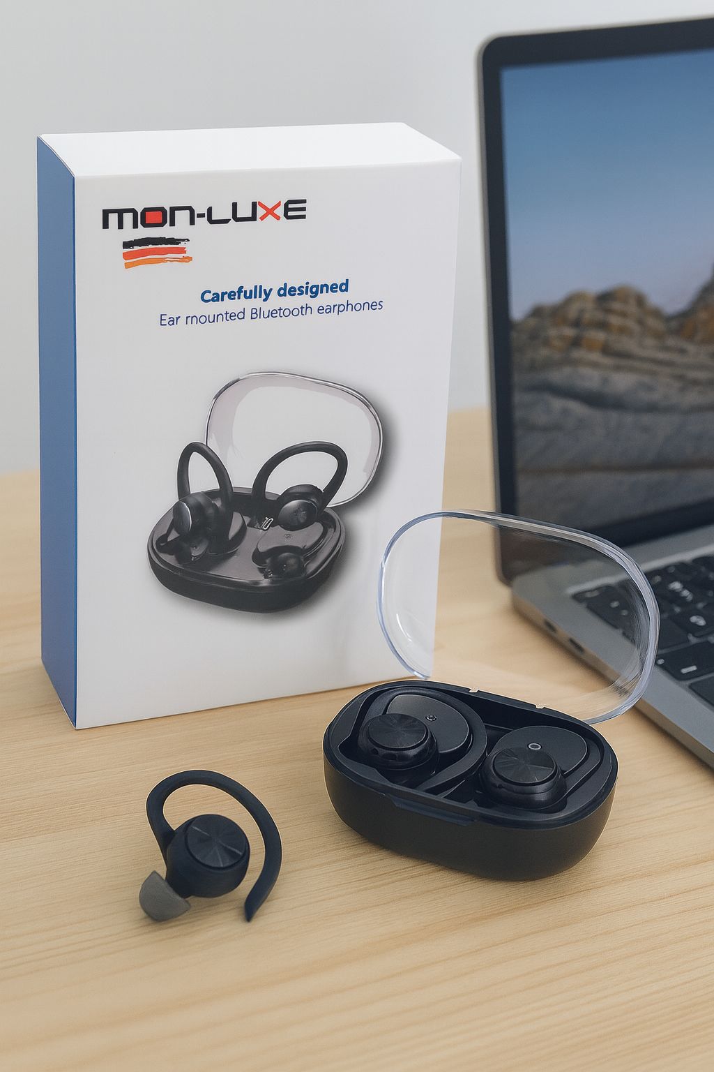 Écouteurs Bluetooth / Ear-Mounted bluetooth earphones   Mon luxe