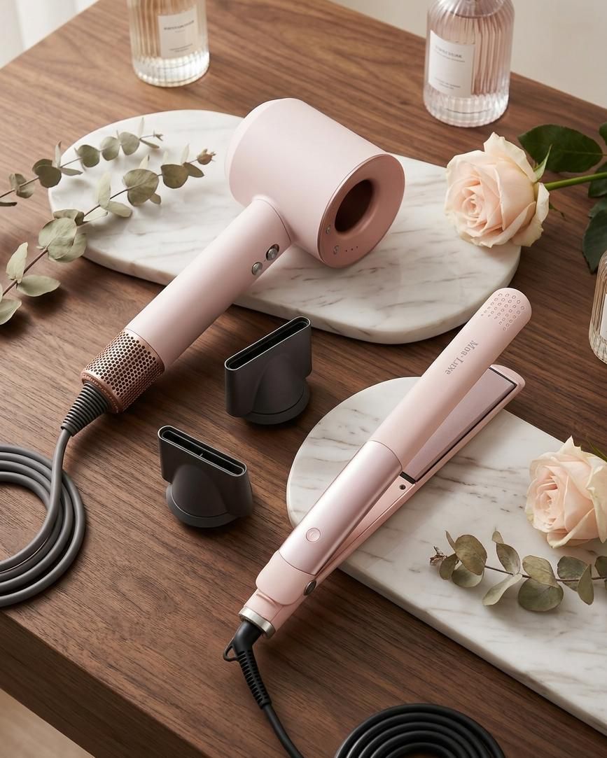 Pack Plaque Mon luxe + sèche cheveux mon luxe