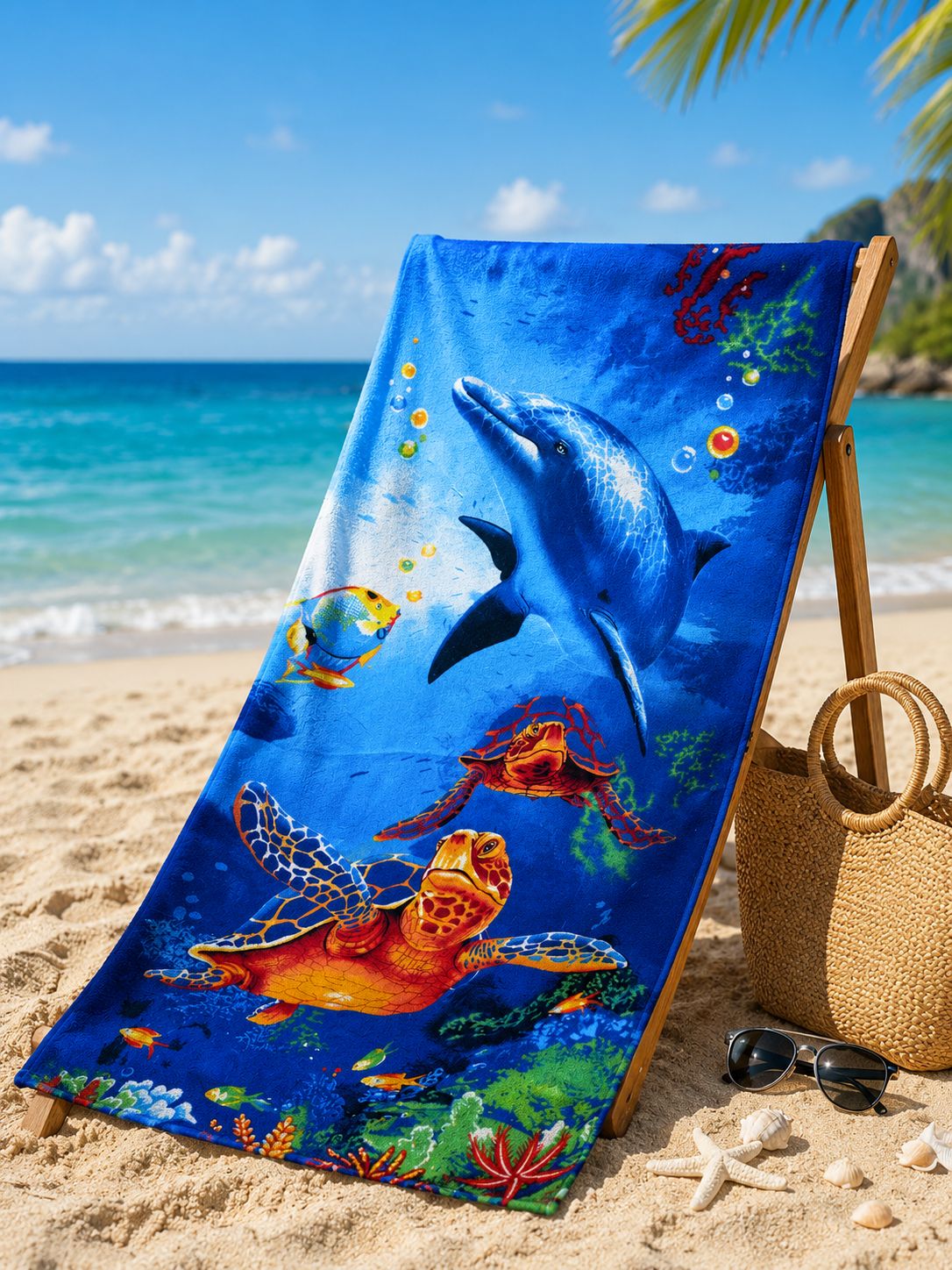 Serviette de plage "garçon"