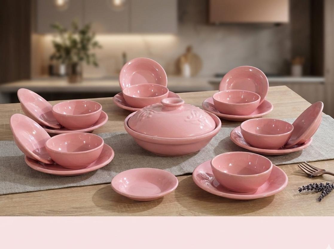 Serviceفخار  20 pièces