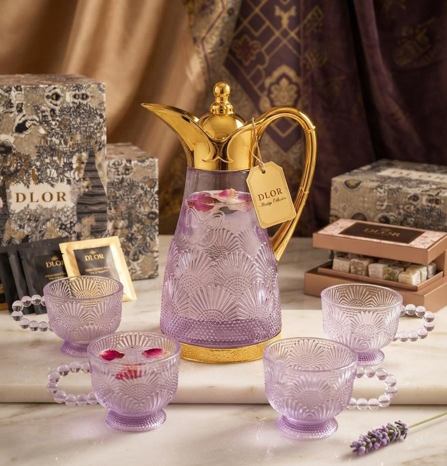 Service de Verres à Eau en Verre 5 pieces
