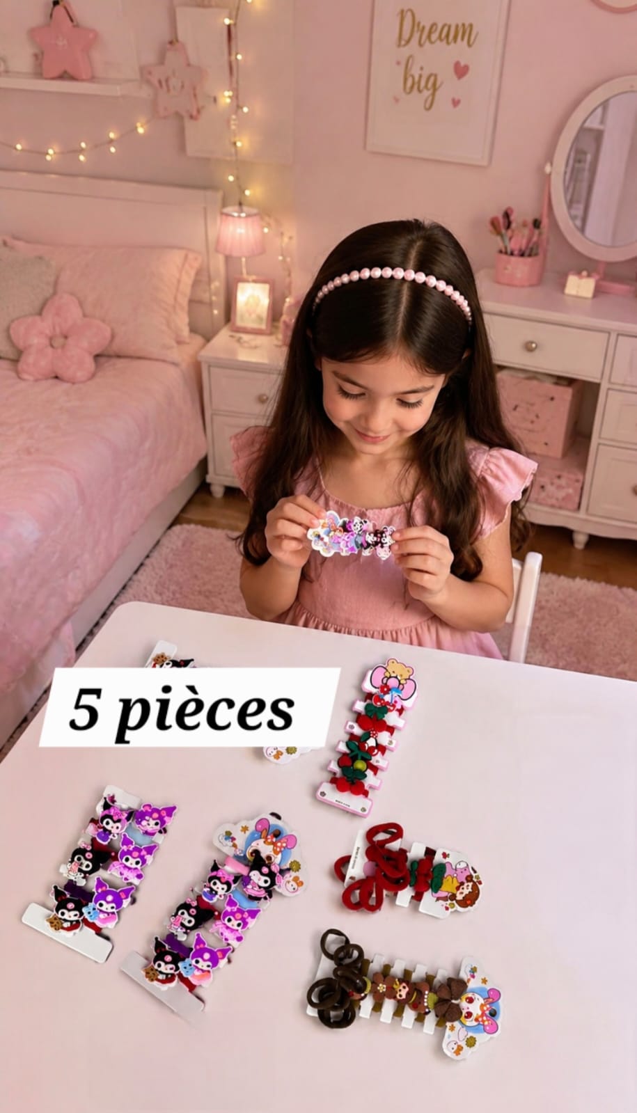 pack accessoire cheveux fille