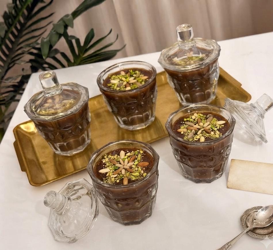 Bonbonnière 5 pièces+ plateaux