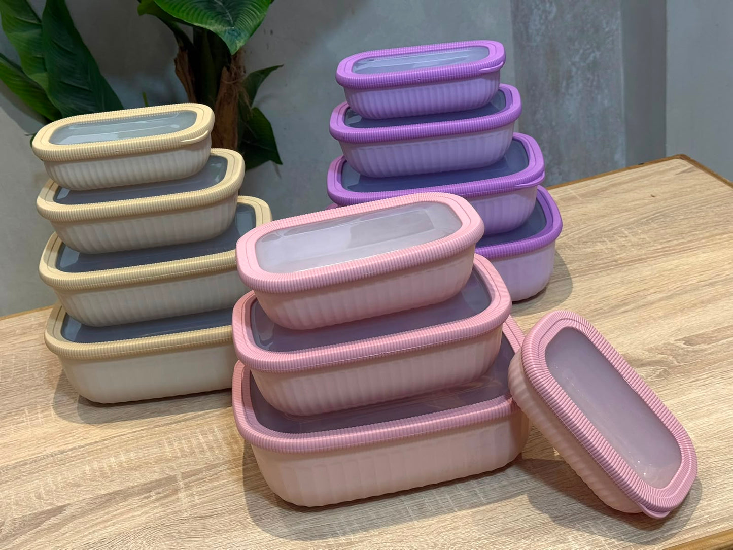 Lots de 4 pcs Boîtes de Rangement