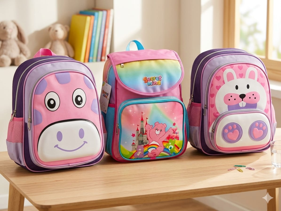 cartable بنات مدموج pm