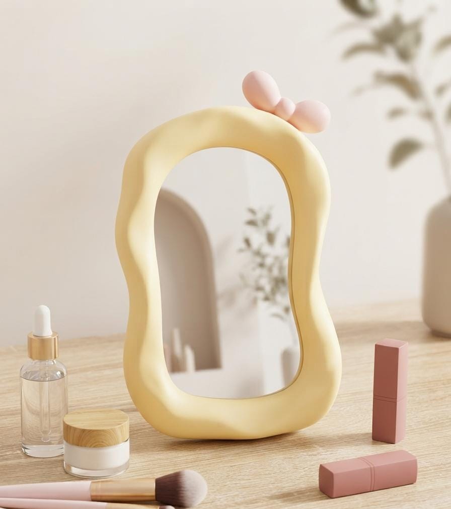 Miroir avec papillon