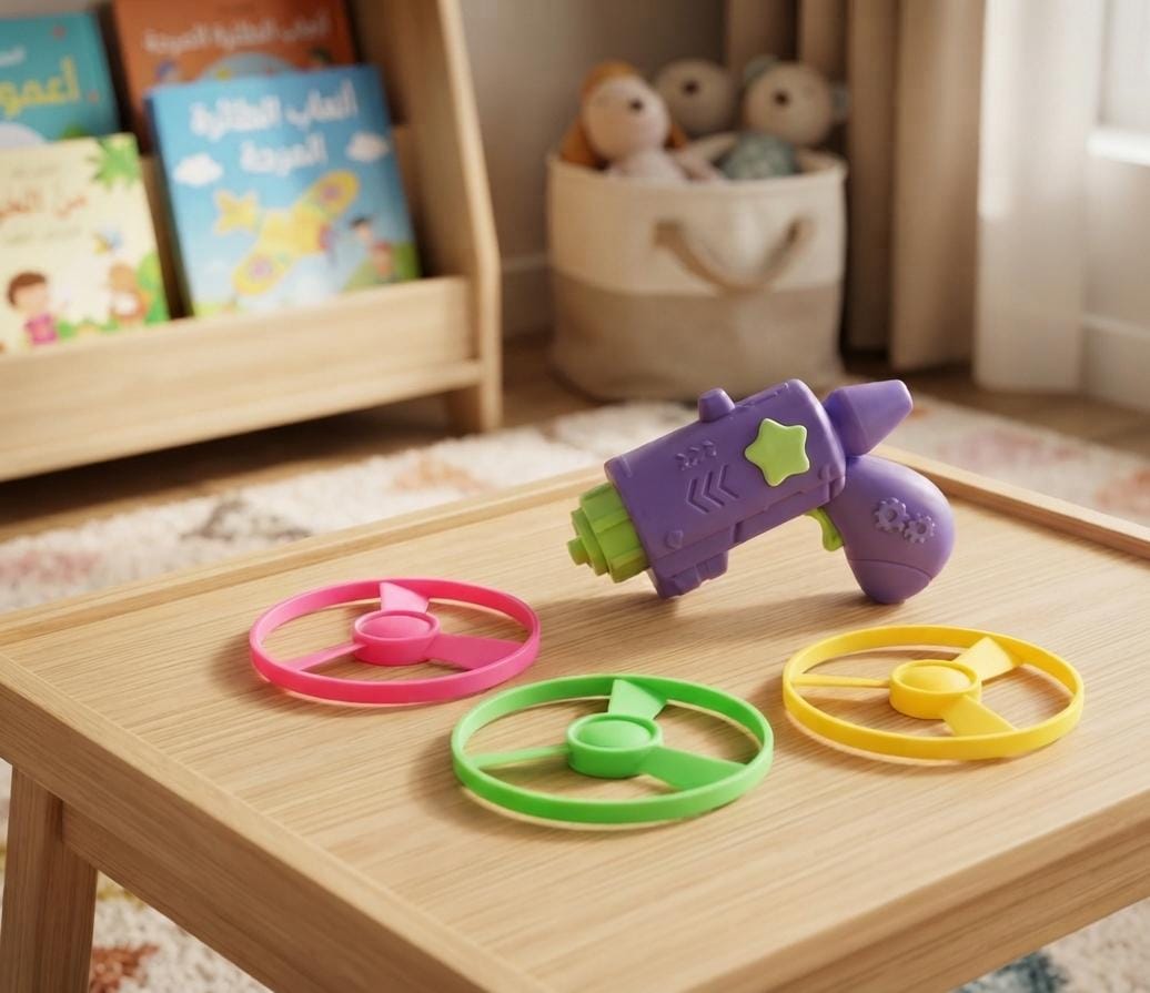 Pistolet lance disques volants