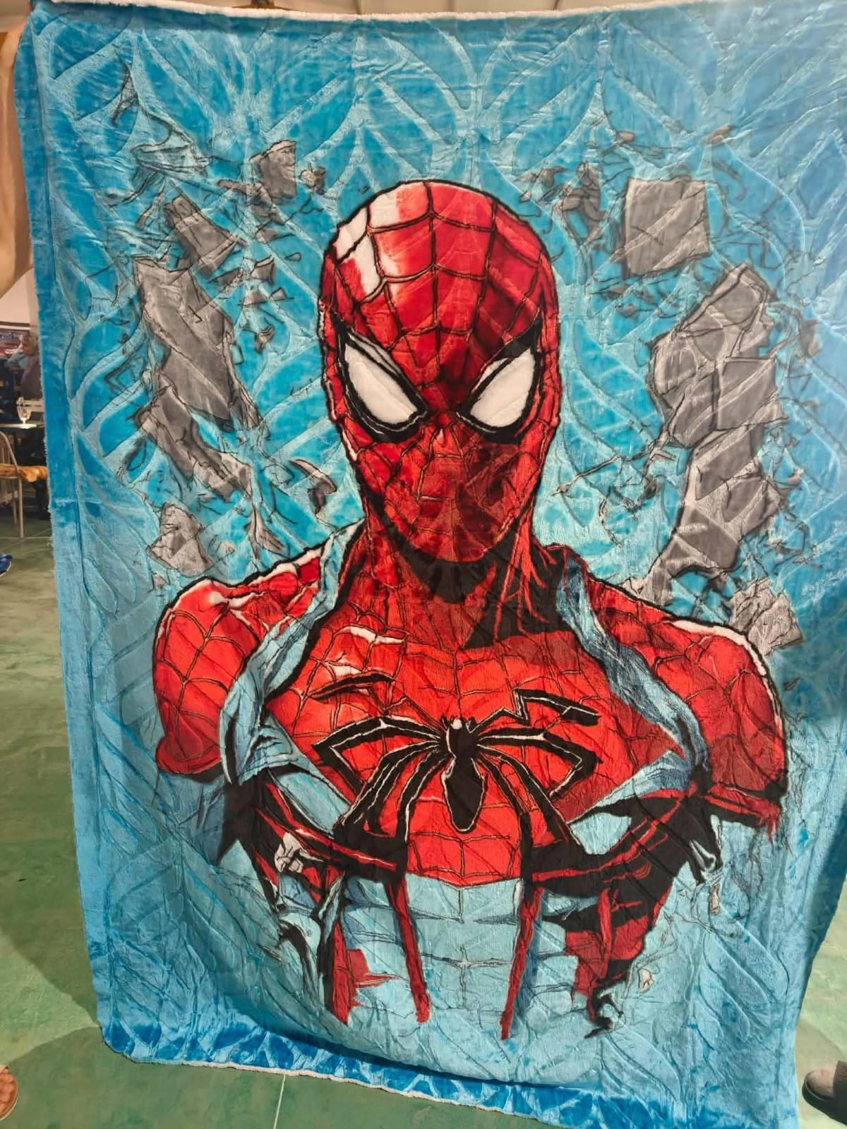 Couverture bébé spider men 220/160cm