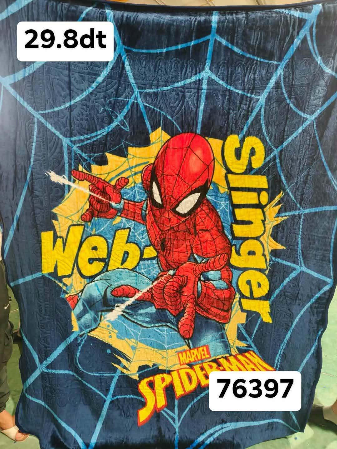 Couverture bébé spider man web