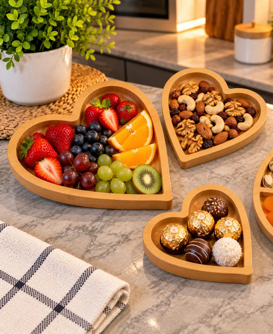 plateaux 3 pièces cœur