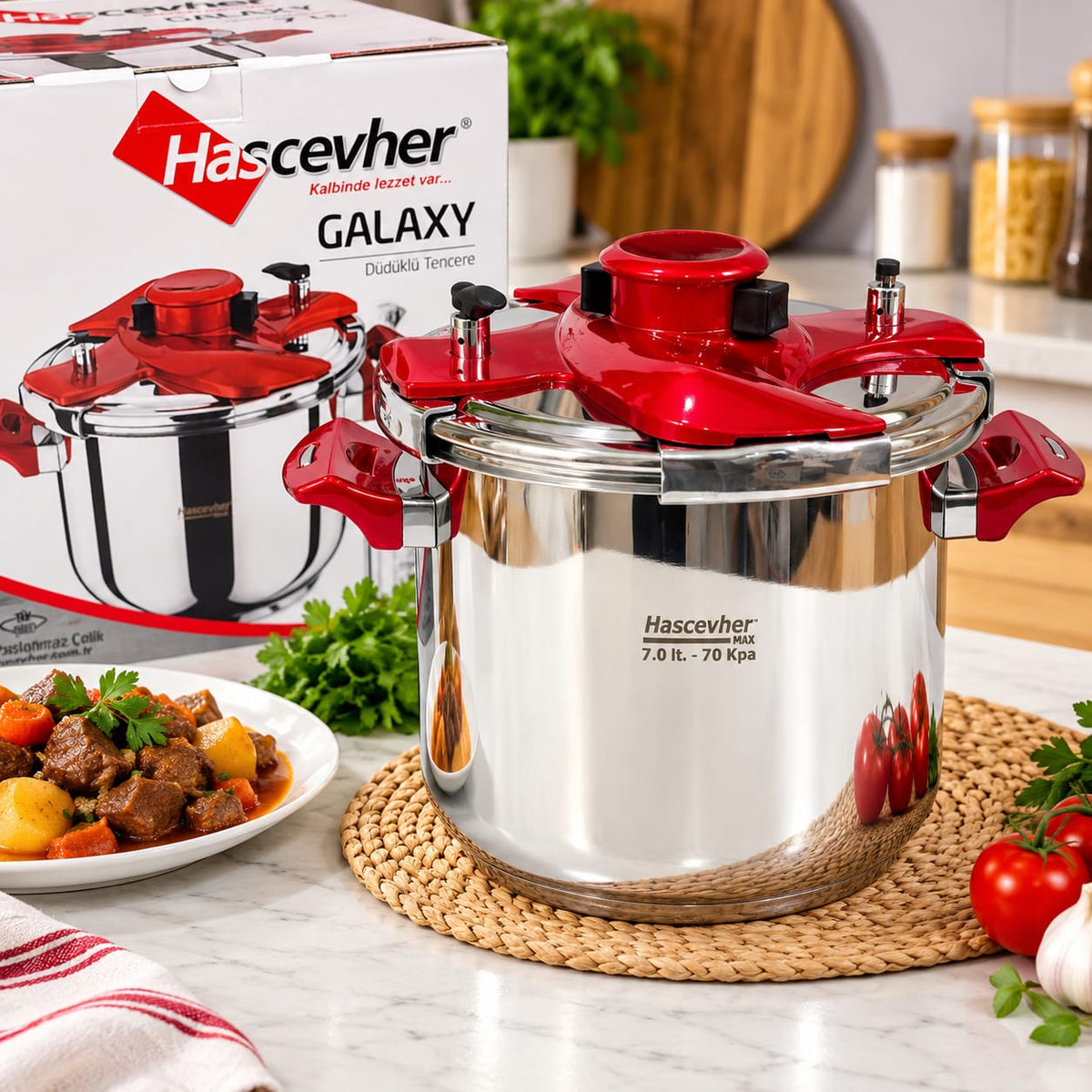 Cocotte 7 L Inox 18/10