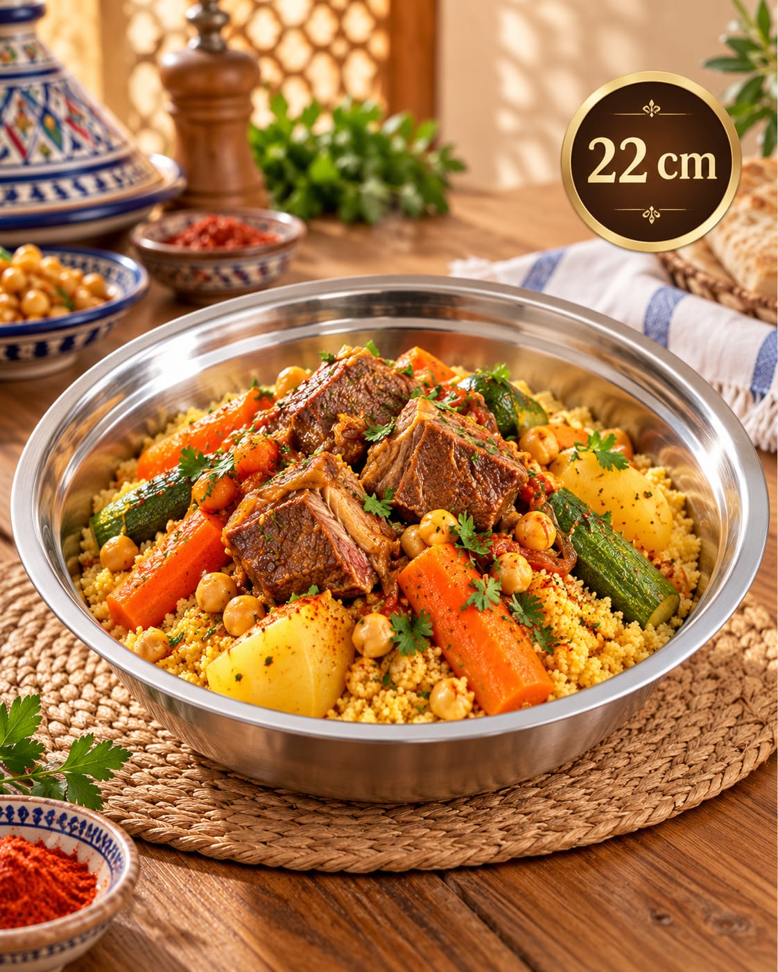 22 cm شقالة