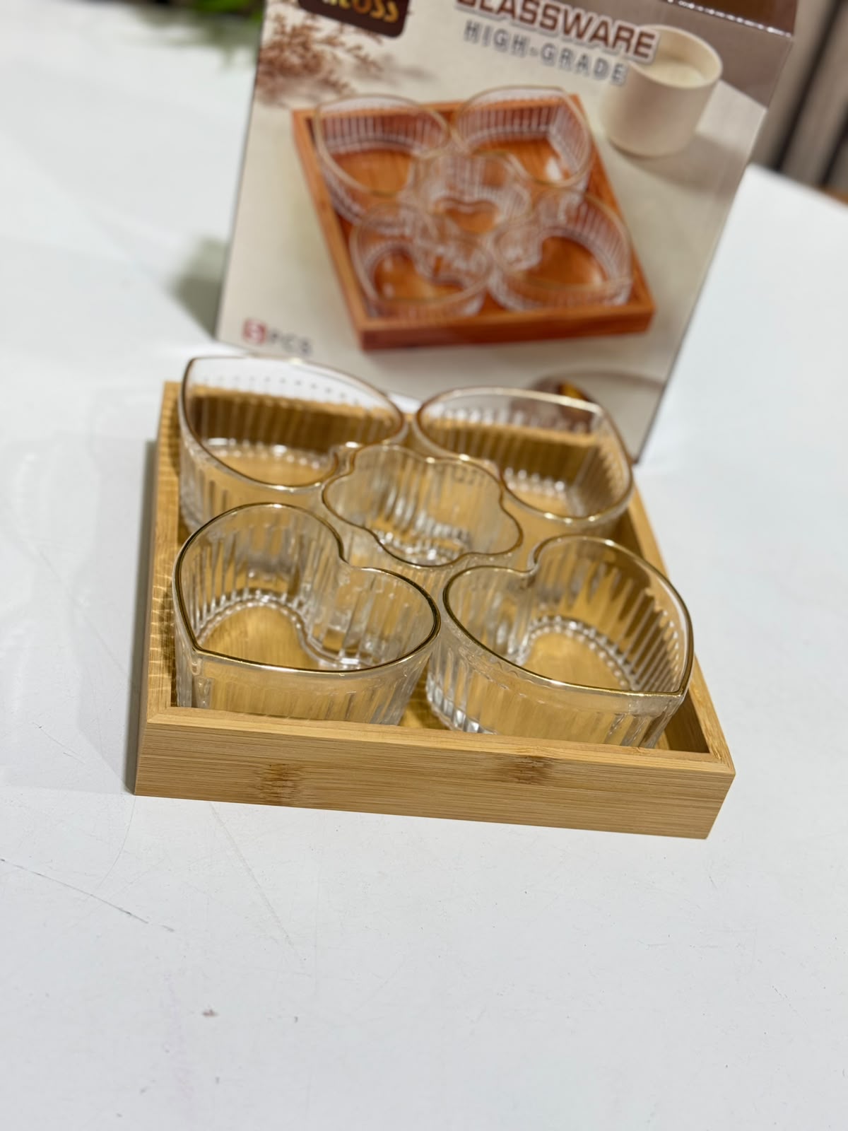 Service de Bols en Verre