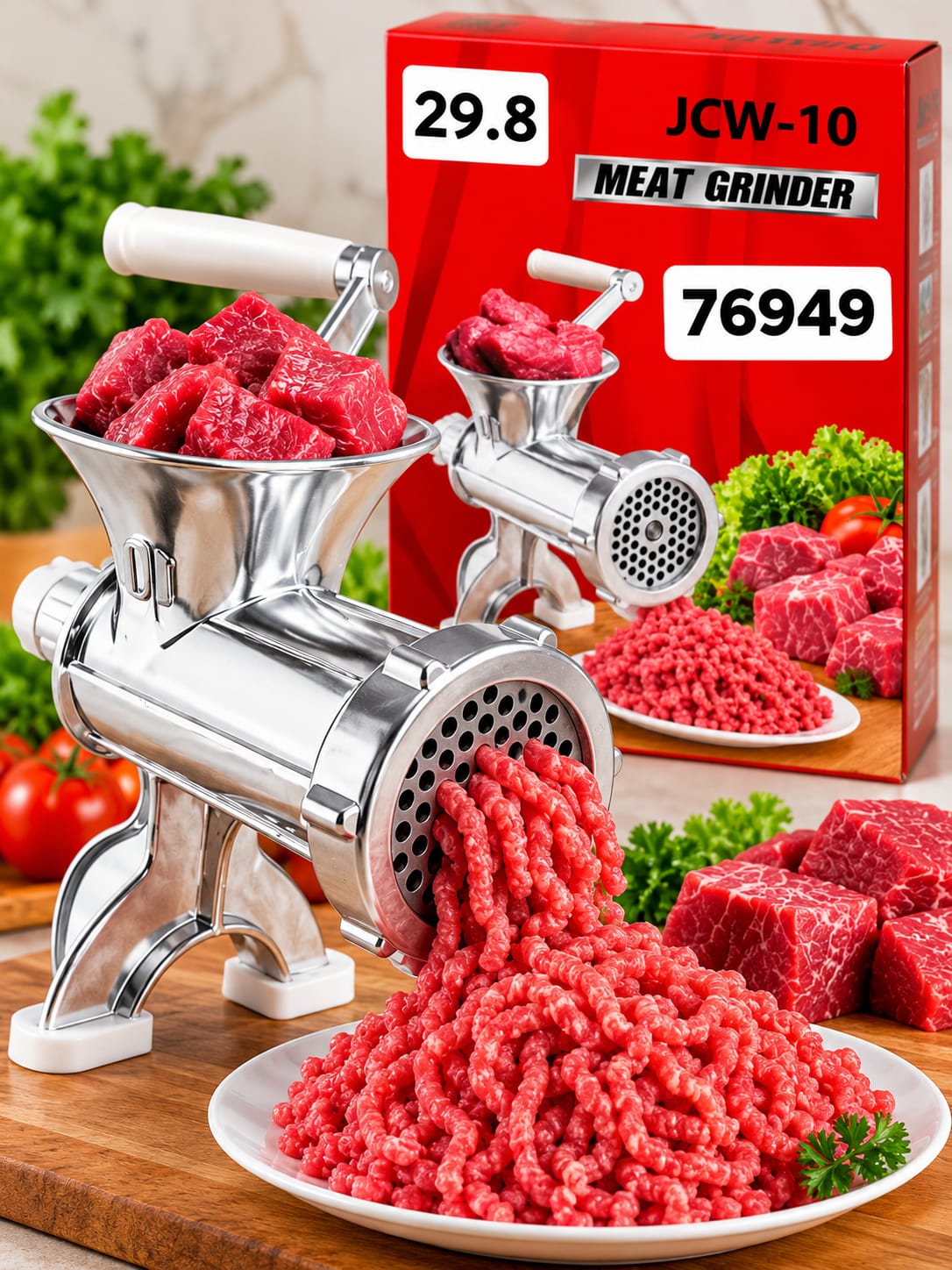 hachoir à viande manuel