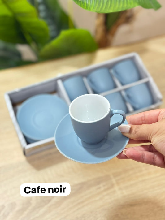 service à café noir