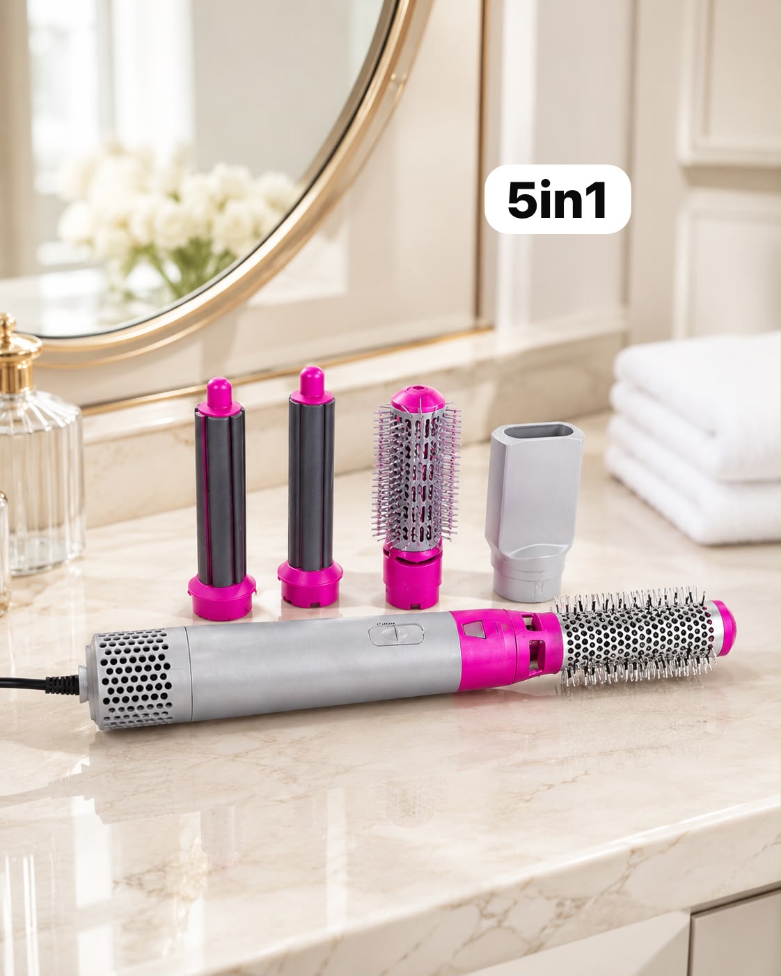 Brosse Soufflante 5 En 1