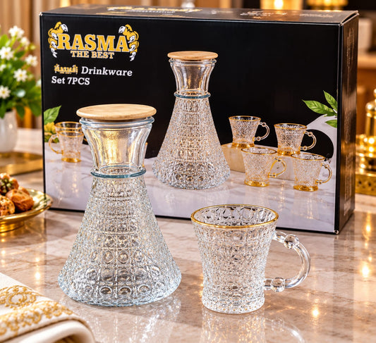 Service à Eau 6 Verres + carafe