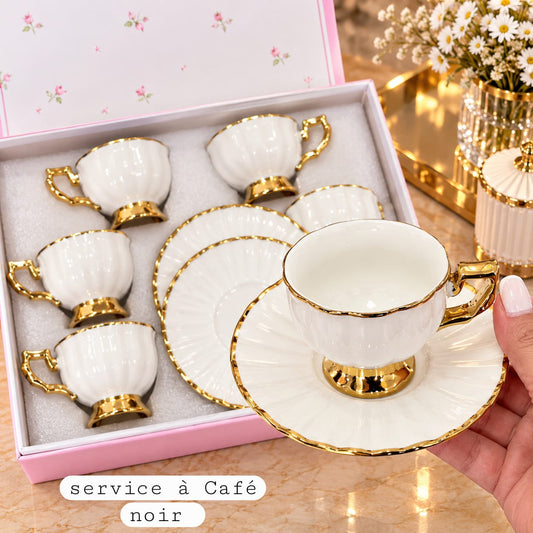 Service à café noir