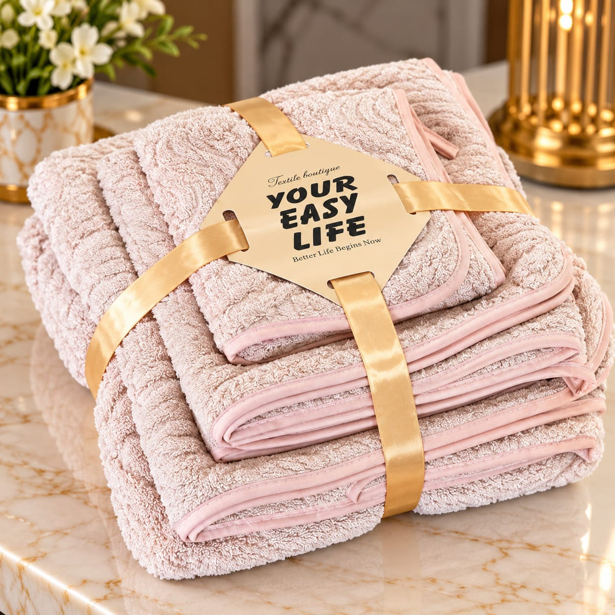 Lot de 3 serviettes