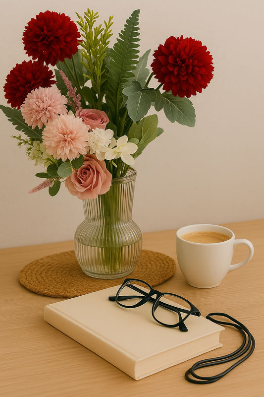 Vase en verre