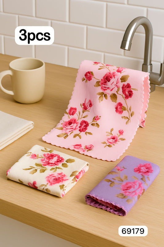 Serviette /Torchon de cuisine 3 pièces