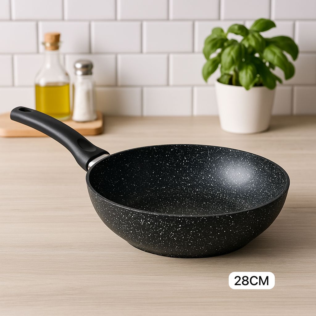 Poêle 28cm مقلاة Granite