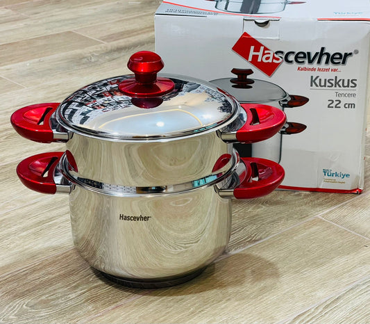 Couscoussier 6 L Hascevher 22cm مقفول